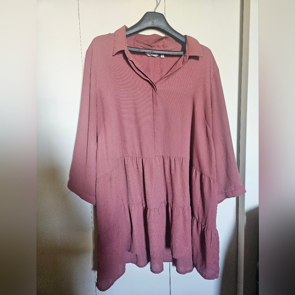 Reitmans Rose 3/4 Sleeve Tunic, 2X
